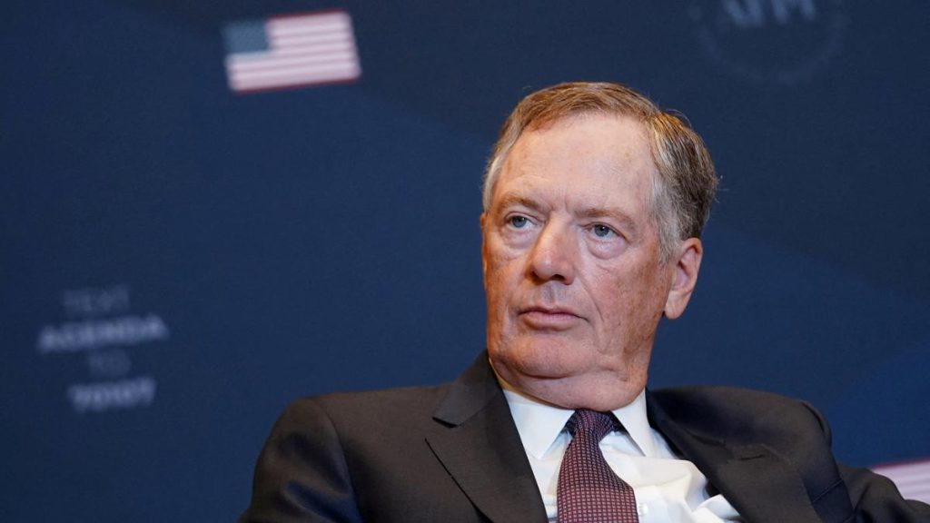 Trump asks protectionist Lighthizer to be U.S. trade chief, FT reports