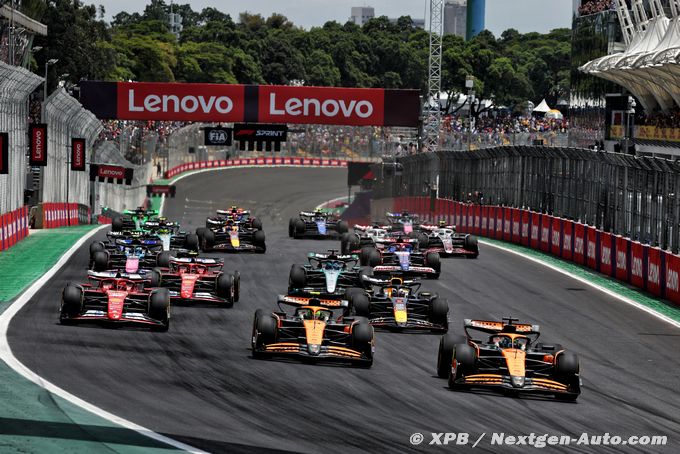 Jusqu&#8217;à 30 % de spectateurs en plus : Liberty Media adore les sprints F1