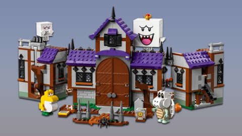 King Boo&#8217;s Haunted Mansion Lego Mario Set Gets First Price Cut At Amazon