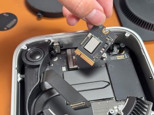 The new Mac mini has a removable SSD but DIY upgrades won’t be easy