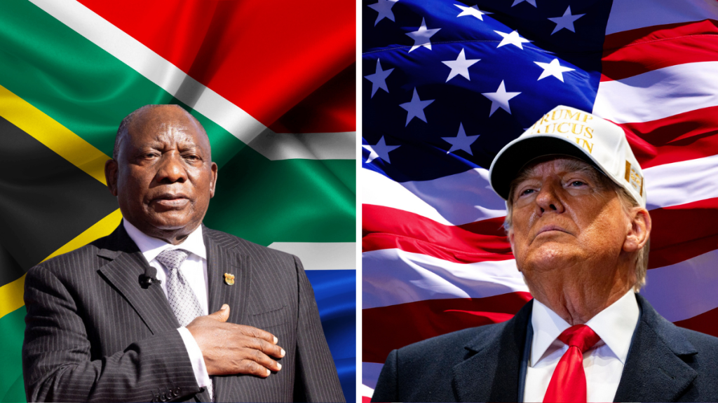 Ramaphosa speaks to Trump: Pair discuss strengthening US-SA ties