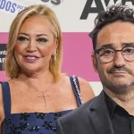 El divertidísimo ‘momento fan’ de Belén Esteban con J. Bayona en el photocall de los 40 Music Awards