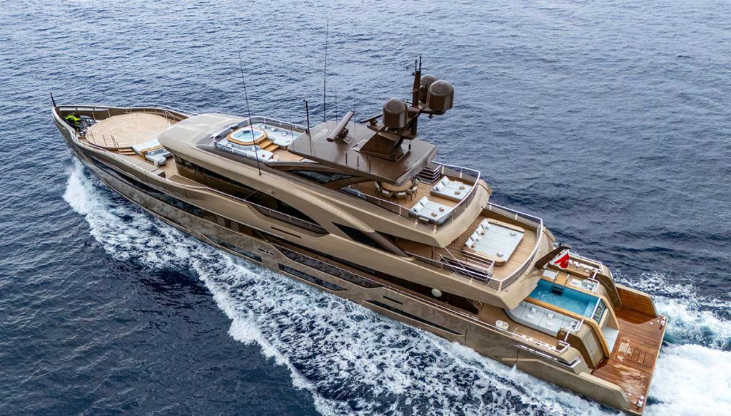 M/Y Anjelif: l’eleganza e l’innovazione degli Interni di Columbus Yachts