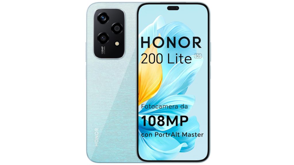 HONOR 200 Lite è in offerta su Amazon: costa solo 199€ in tutti i colori