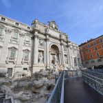 Rome’s Trevi Fountain unveils tourist catwalk amid cleaning operations