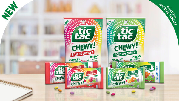 Tic Tac® Chewy!, A Brand-New Sugar Candy from Tic Tac®, Has Just Hit Shelves