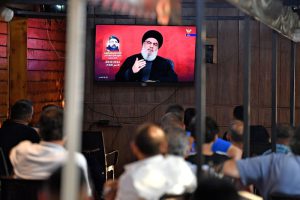 Nasrallah: “Da Israele una dichiarazione di guerra”. Jet militari israeliani sopra Beirut