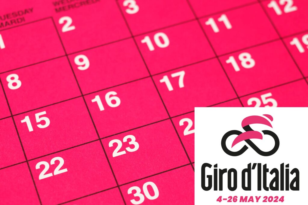 Venaria Reale si colora di rosa un calendario di eventi per celebrare il Giro d'Italia 2