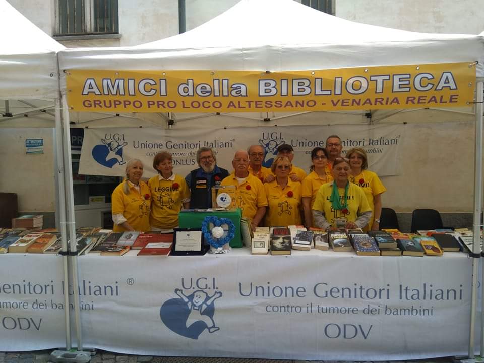 Alla Festa delle Rose, un tesoro di libri, gli Amici della Biblioteca di Venaria Reale ti Aspettano!_1