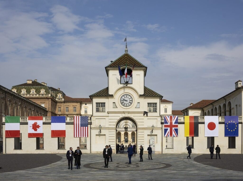 Dalla Venaria Reale al Mondo, La Carta di Venaria e gli Impegni Globali del G7