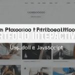 Costruire un Portfolio Interattivo Usando HTML e JavaScript