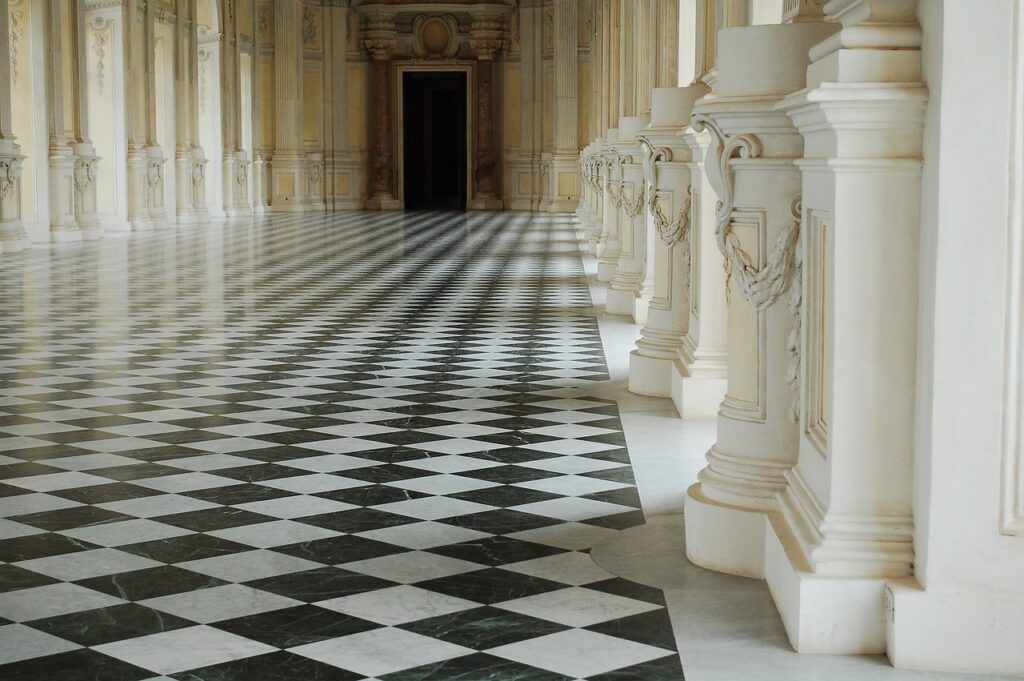 corriodio reggia di venaria reale